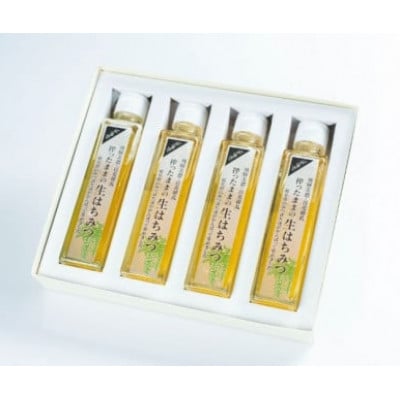 飛騨産 搾ったままの生はちみつ(百花繚乱) 200g×4本セット