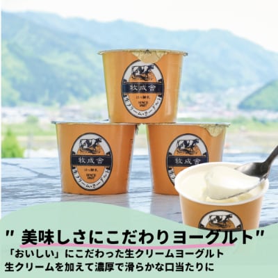 飛騨の牛乳屋・牧成舎のヨーグルトバラエティーセット
