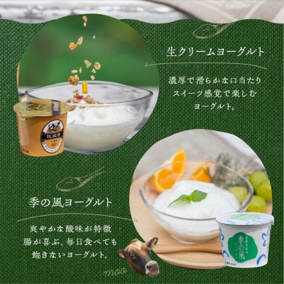 飛騨の牛乳屋・牧成舎のヨーグルトよりどり3種セット
