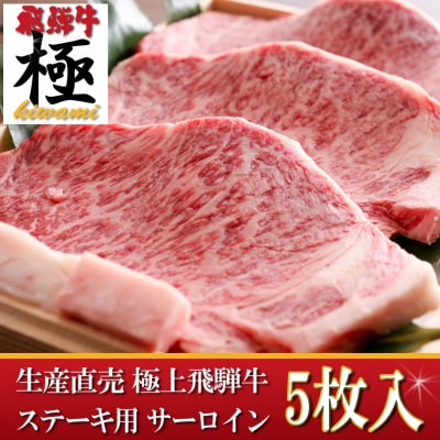 ◆飛騨市推奨特産品◆サーロインステーキ5枚(1000g)