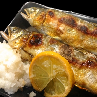 飛騨のあばれ鮎サイズバラバラ3尾(天然鮎)