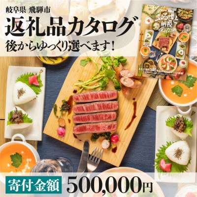 後からゆっくり返礼品を選べる♪ 　飛騨市 ふるさと納税 返礼品 カタログ [cat50]