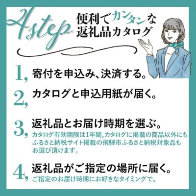 後からゆっくり返礼品を選べる♪ 　飛騨市 ふるさと納税 返礼品 カタログ [cat150]