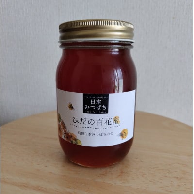 飛騨 日本みつばちの会の蜂蜜 <ひだの百花蜜>  600g 1本