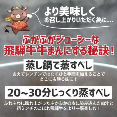 大きな飛騨牛ぎゅうぎゅう肉まん5個セット