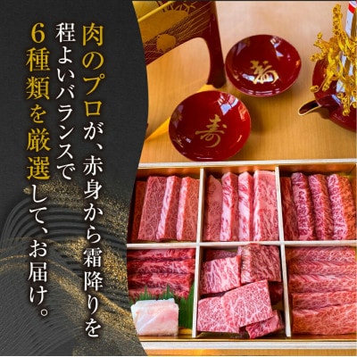 ◆桐箱入り◆THE飛騨牛 豪華 厳選 厚切り6種盛り合わせ 800g