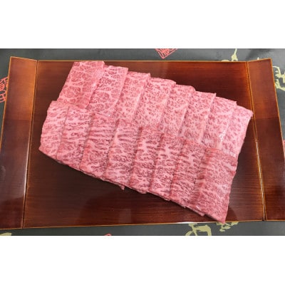 飛騨市推奨特産品　飛騨牛5等級限定　霜降り肉　カルビ焼き用　500g