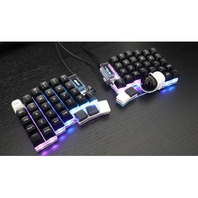 トラックボール付き60%左右分割キーボードキット Keyball61