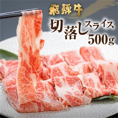 岐阜県 飛騨牛 切り落としスライス 500g (250g×2)