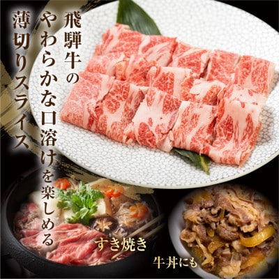 岐阜県 飛騨牛 切り落としスライス 500g (250g×2)