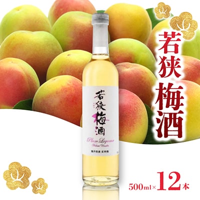 若狭梅酒　500ml　12本入