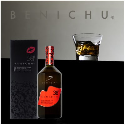 【発送月固定定期便】1か月ごとにお届け!無糖梅酒　BENICHU38°　750ml　全12回