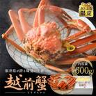 【さとふる限定】茹で「越前ガニ」期間限定 食通もうなる本場の味です。　600g以上×1杯
