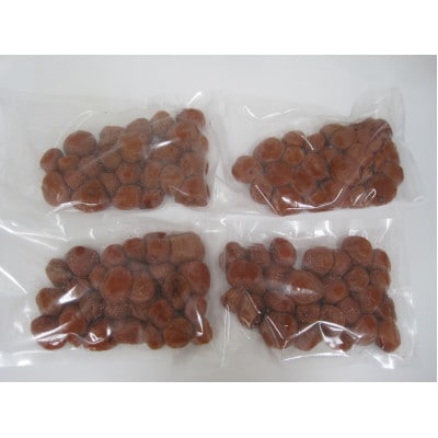 若狭のすっぱい梅干し(品種は新平太夫か福太夫)　訳あり品　(300gを4袋、合計1200g)シソ漬け