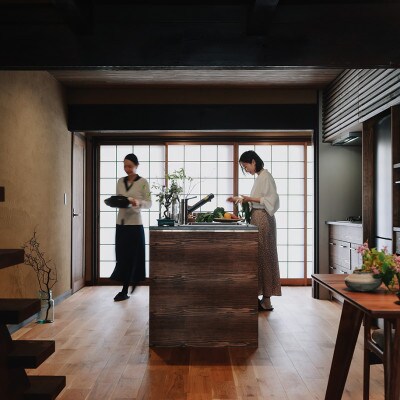 宿場町にある古民家宿 【八百熊川】ふるさと納税宿泊ギフト券(30,000円分)