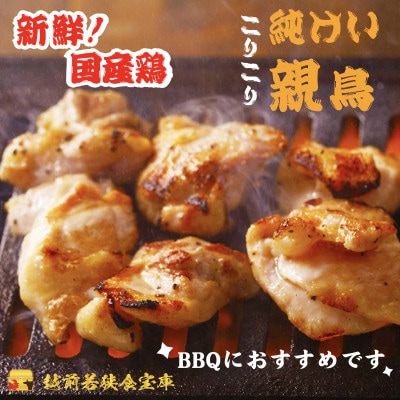 越前若狭食宝庫の[訳あり]焼き鳥親もも串660g(串30本付)×2
