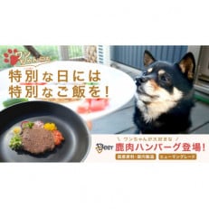 鹿肉ドッグフード 鹿肉ハンバーグ(犬用)50g&times;10個