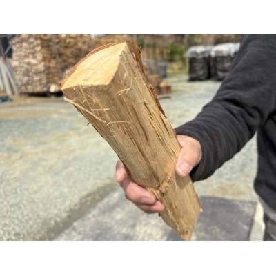 乾燥薪　広葉樹ミックスキャンプ薪10kg　中割りキャンプ・焚き火などのアウトドアに