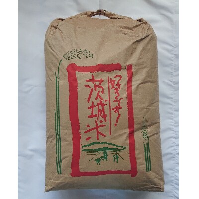 【令和4年2月発送】令和3年筑波山麓土浦市産コシヒカリ玄米30kg石抜き・色彩選別機処理済み