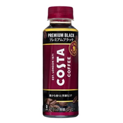 コスタ ブラックコーヒー265mlペットボトル×24本入(1ケース)
