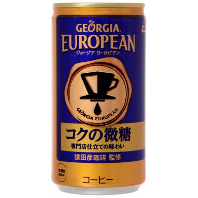 ジョージア　ヨーロピアンコクの微糖185g缶×30本