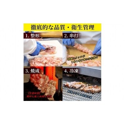 <調理済>九州産焼鳥セット5種盛合わせ(計36本、約1kg)
