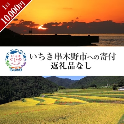 いちき串木野市への返礼品無し寄付(10,000円分)