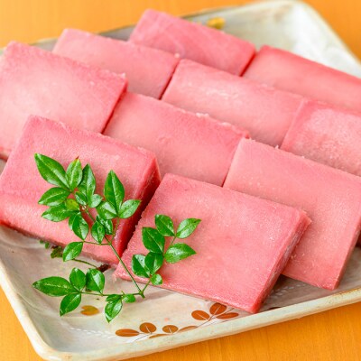 天然キハダマグロ 真空冷凍 100g×7-10柵 合計約1kg