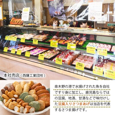 5種のさつま揚げ 食べ比べ「串木野さつま揚げセット 綾波」