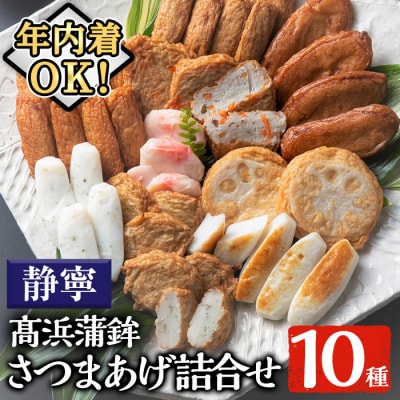 【12/23まで年内配送】真空個包装! 串木野10種類さつま揚げ詰め合わせ【静寧】【髙浜蒲鉾】
