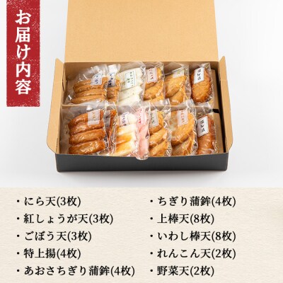 真空個包装! 串木野 10種 41枚 さつま揚げ 詰め合わせ【静寧】【髙浜蒲鉾】