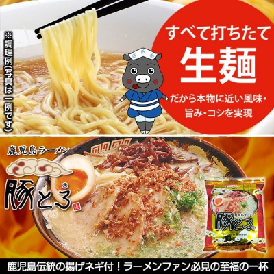鹿児島ラーメン横丁　炎の5番勝負(5種のラーメンセット各2食:計10食)