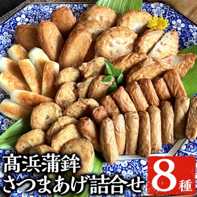 真空個包装 鹿児島昔ながらの 8種のさつま揚げ【TT-21C】