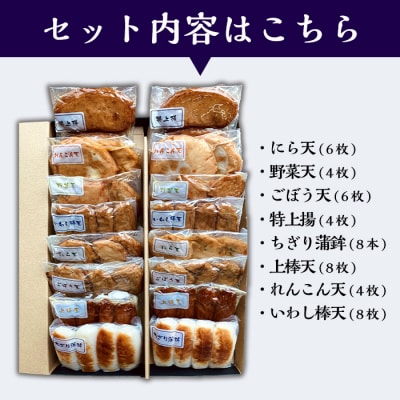 真空個包装 鹿児島昔ながらの 8種のさつま揚げ【TT-21C】