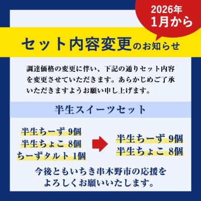 【家計応援】【訳あり】ご自宅用!半生ちーず・半生ちょこ詰合せ+とろとろちーずタルト　合計18個