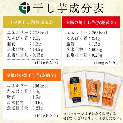 【60日以内配送】鹿児島県産安納芋使用 夕焼けの焼き干し芋(100g×6袋)