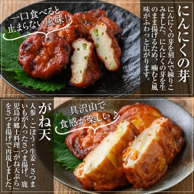 松下商店のさつま揚げ 6種 詰め合わせ!山椒天入り♪