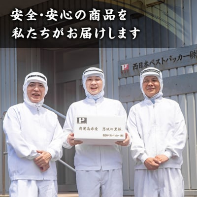 鹿児島県産 恵味の黒豚 切落しセット 310g×10パック 計3.1kg