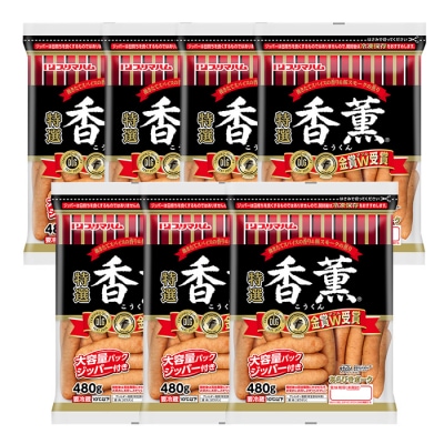 香薫あらびきポーク 大袋 480g×7P 計3,360g 11種類の挽き立てスパイスの風味
