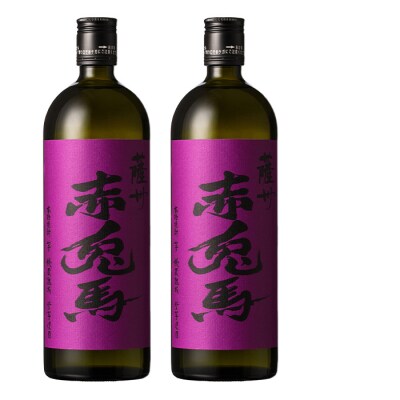 【お中元】芋焼酎 「紫赤兎馬」 720ml×2本 四合瓶 2本セット