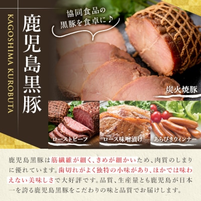 【お中元】鹿児島黒豚 4種 セット B-108