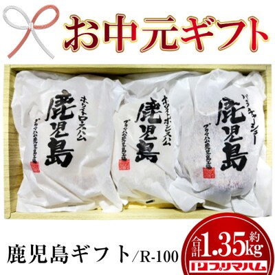 【お中元】九州産豚肉使鹿児島ギフト R-100 ギフトセット