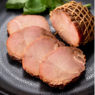 【令和7年お歳暮期間限定】鹿児島黒豚 炭火焼豚 900g(225g×4本セット) 御歳暮 ギフト