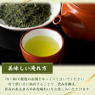 緑茶「自然のかおり 竹」 茶葉 100g×5袋 有機栽培