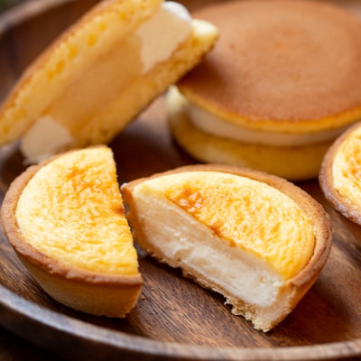 【令和7年お歳暮対応】チルドSweet's セット♪りんごの生どら:8個 とろとろチーズタルト:6個