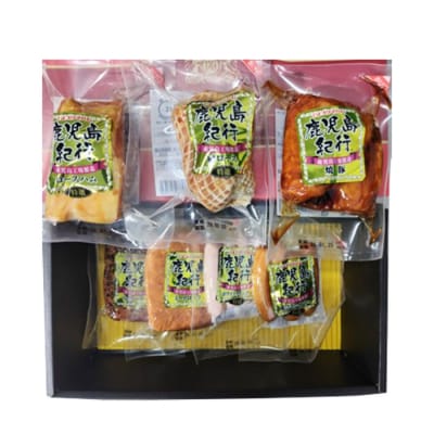 【令和7年お歳暮期間限定】鹿児島紀行ギフト H-810NR ロースハム・焼豚等 7種 詰合せ セット