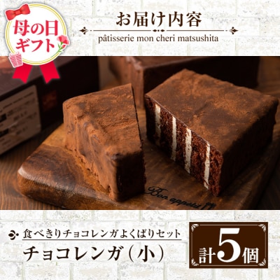 【令和8年 母の日】大人気!食べきりチョコレンガ セット!(ミニチョコレンガ 5個)