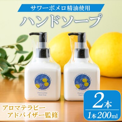サワーポメロ ハンドソープ 200ml × 2本 かわいい おしゃれ 保湿 ボタニカル
