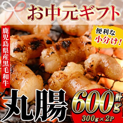 【お中元】鹿児島県産黒毛和牛ホルモン 丸腸 300g×2P