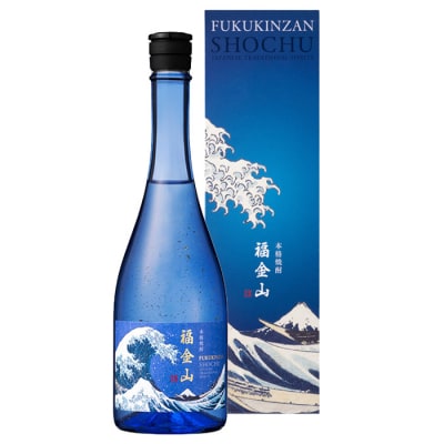 金箔入り本格芋焼酎　福金山　720ml　化粧箱付